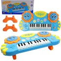 ELEKTRONICZNE ORGANY PIANINO ZESTAW INSTRUMENT MUZYCZNY MELODIE KWIATKI