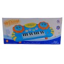 ELEKTRONICZNE ORGANY PIANINO ZESTAW INSTRUMENT MUZYCZNY MELODIE KWIATKI