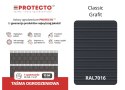 Taśma ogrodzeniowa ROLKA 26mb CLASSIC 19cm PROTECTO GRAFIT