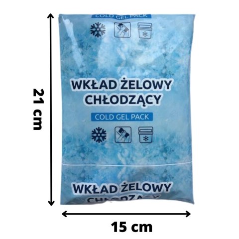 Wkład żelowy chłodzący do lodówek 480gr