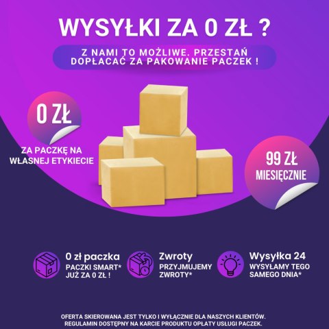 Pakiet paczek Dropshipping wysyłka własne etykiety za 0