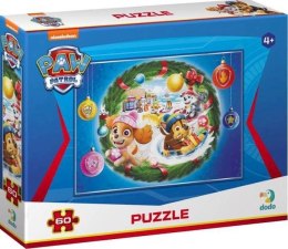 PUZZLE PSI PATROL ŚWIĘTA 60 ELEMENTÓW DO UŁOŻENIA DLA NAJMŁODSZYCH